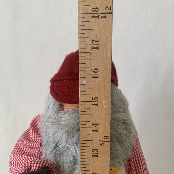 Grandeur Noel 2000 Collector's‎ Edition 17" Wooden Santa Nutcracker Toy Maker - Picture 13 of 16